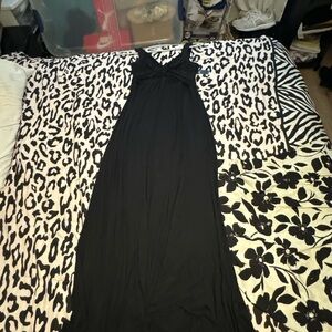 NWT New York and Company black long dress.      XSMALL
